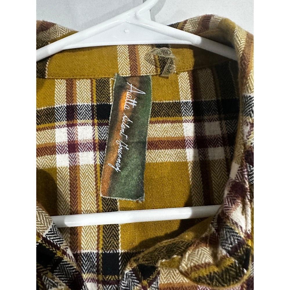 Aratta Silent Journey embroidered flannel shirt, flared sleeves - Picture 9 of 9